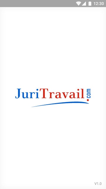 App Juritravail - splash screen