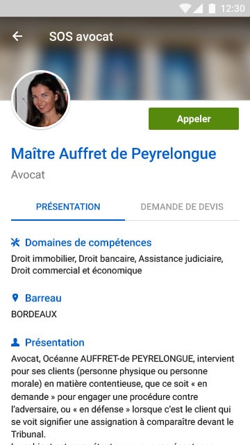 App JT - Avocat unit